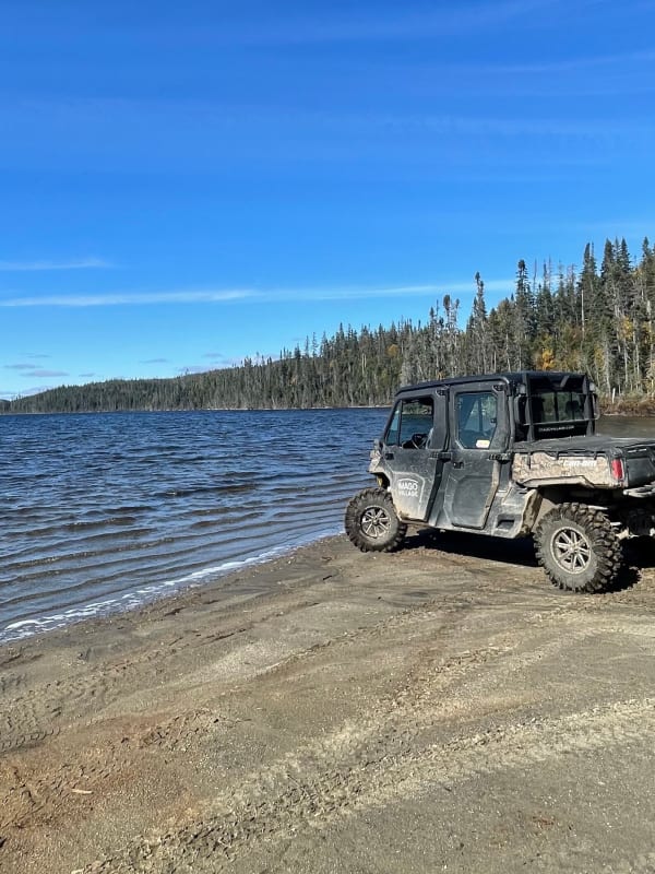 Randonnée en quad au Canada