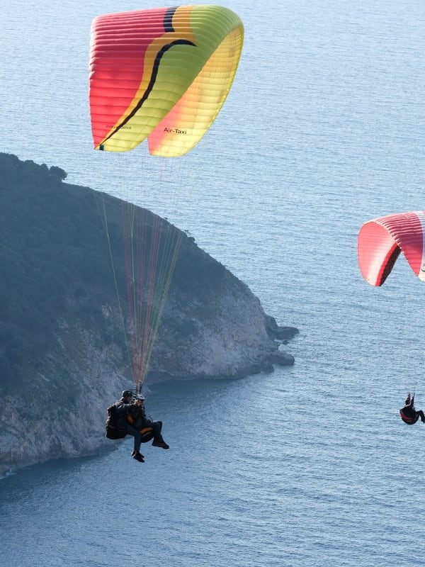 Paragliding in Greece