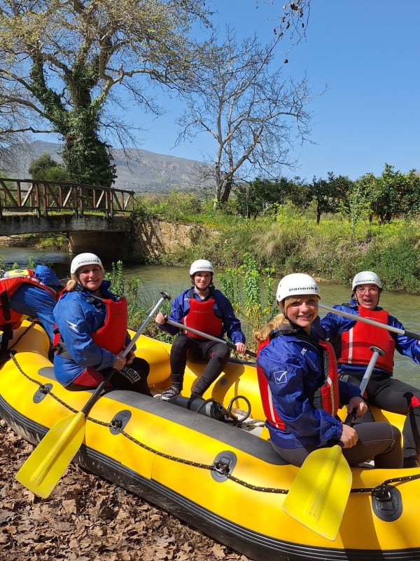 Rafting en Grecia