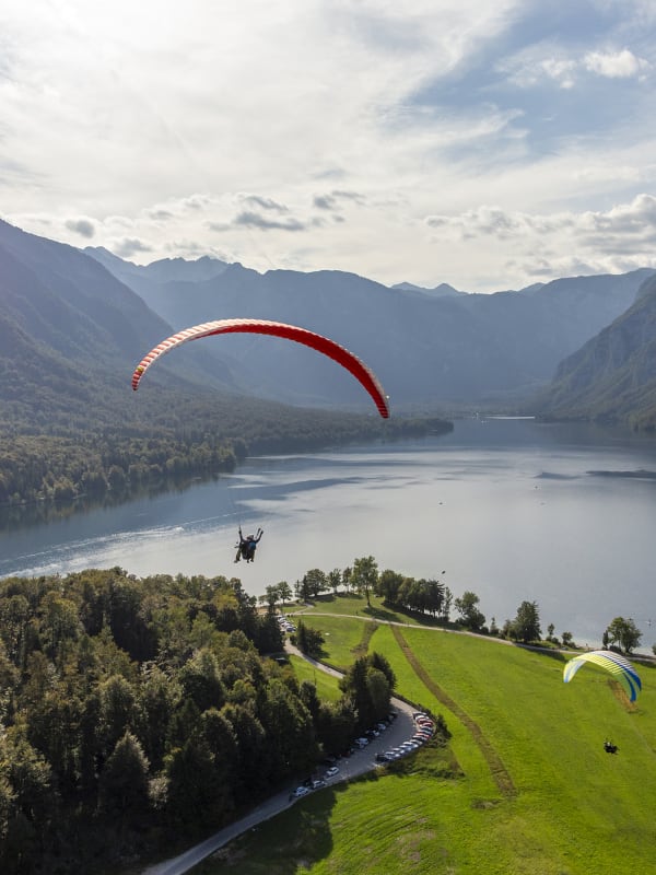 Paragliding in Slovenia