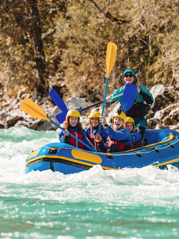 Rafting en Eslovenia