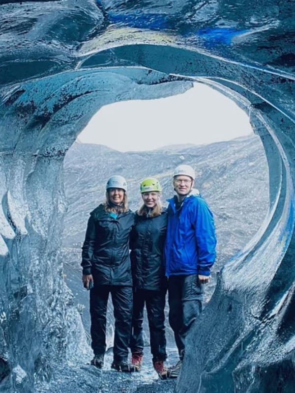 Caving in Iceland