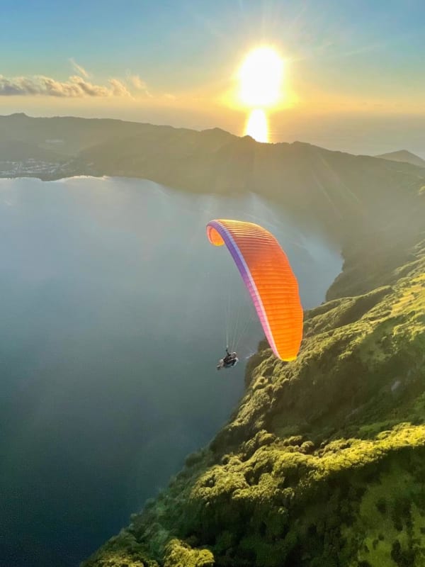 Paragliding in Portugal