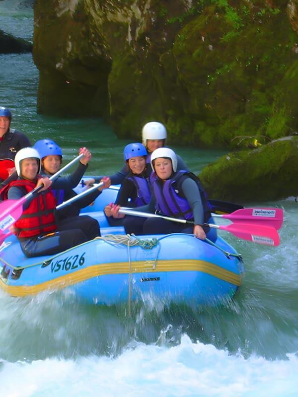 Rafting en Suiza