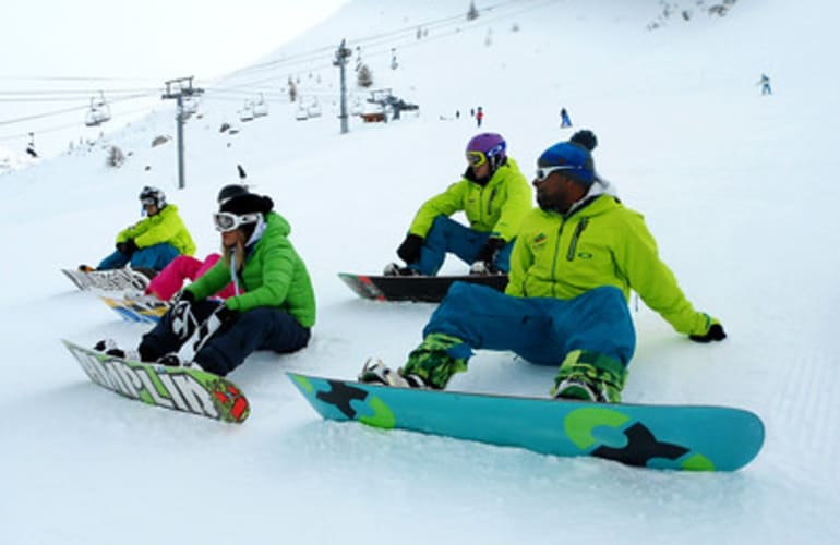 Cours privé de snowboard à Super Besse, Massif du Sancy