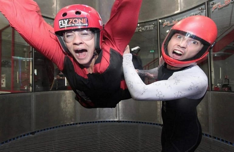 Baptême de simulateur de chute libre à Lézignan-Corbières, Narbonne