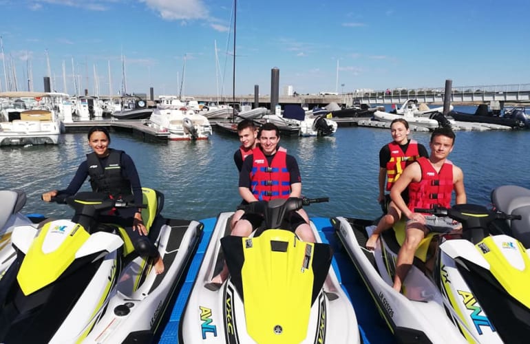 Jet ski excursion to Fort Boyard from La Rochelle