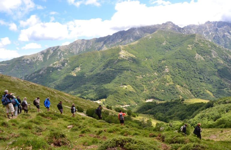 Wandern auf dem Vizzavona-Pass, Zentralkorsika