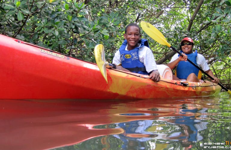 Excursion en kayak de mer depuis Morne-à-l'Eau, Guadeloupe