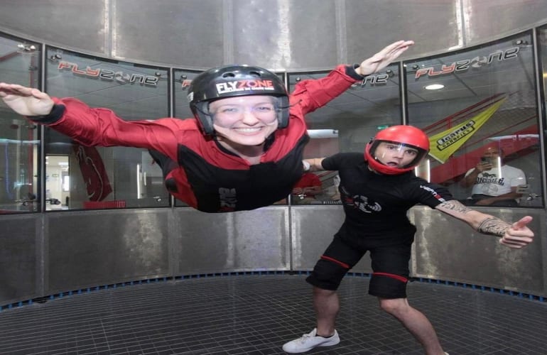 Baptême de simulateur de chute libre à Lézignan-Corbières, Narbonne