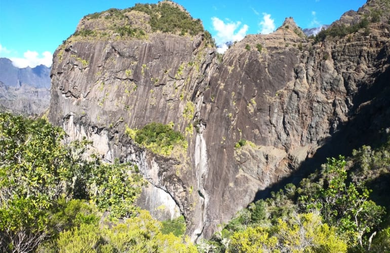 Canyon of Fleurs Jaunes in Cirque de Cilaos, Reunion Island