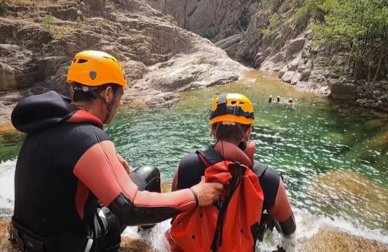 La Vacca Canyon in Aiguilles de Bavella, Corsica