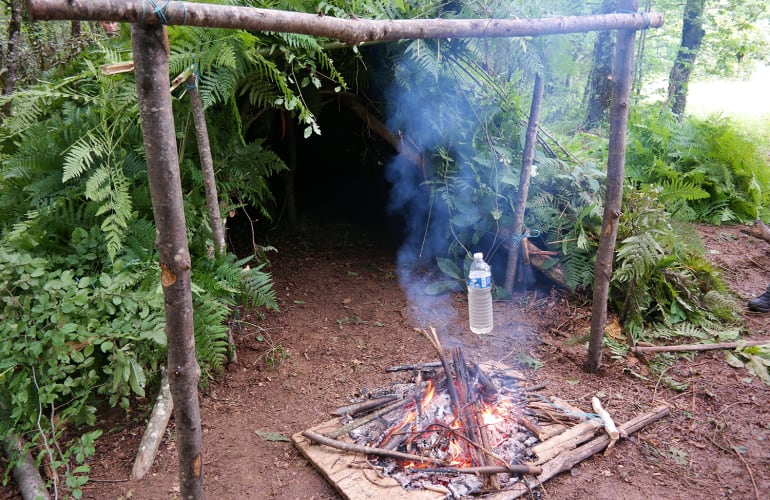 Stage de survie en forêt près de Paris