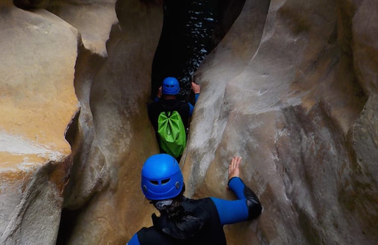 Canyon of Clue du Riolan near Nice