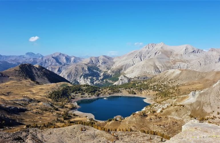 Hiking of the Grand Cheval de Bois in the Mercantour