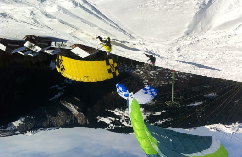Speedriding Initiation Course in Morzine, Portes du Soleil