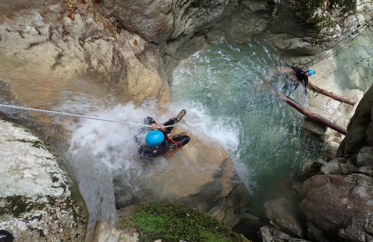 Versoud canyon in Grenoble