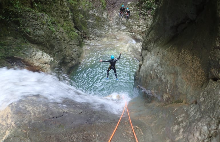 Canyon du Versoud à Grenoble