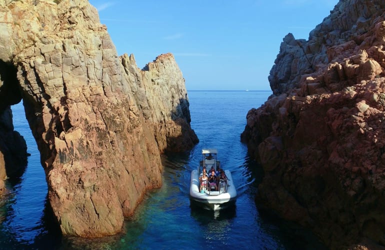 Ausflug zu den Calanques von Piana ab Cargèse
