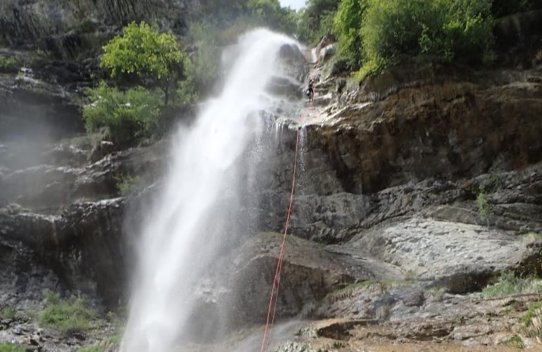 Pissarde canyon near Grenoble