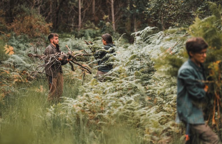 Forest Survival Training near Paris
