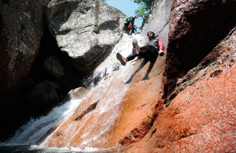 Pulischellu canyon in Bavella, near Solenzara