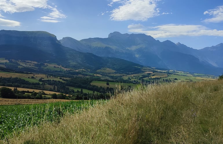 Découverte du Trièves en VTTAE depuis Cornillon-en-Trièves, au sud de Grenoble