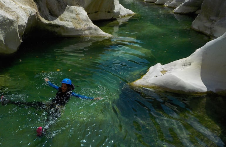 Canyon of Clue du Riolan near Nice