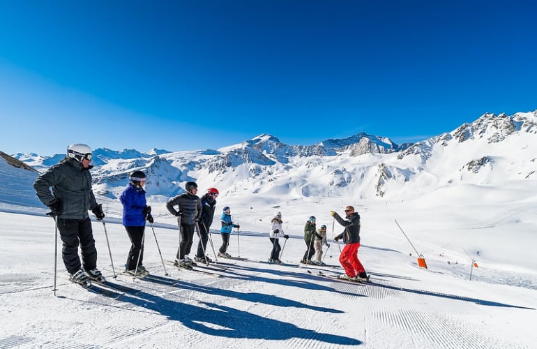 Private ski lessons in Super Besse, Massif du Sancy