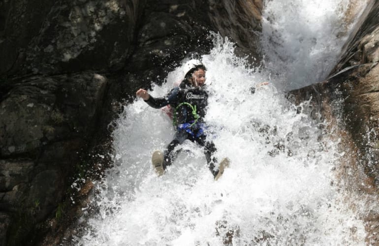 Initiation Canyon of Pulischellu in Bavella, Corsica