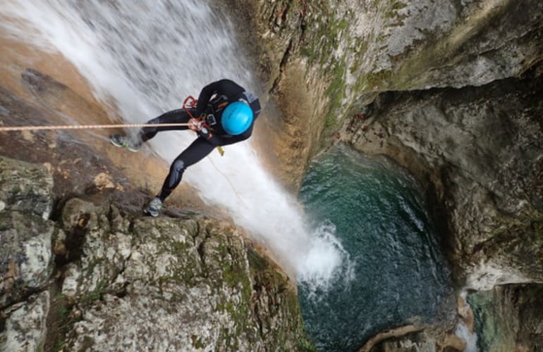 Versoud canyon in Grenoble