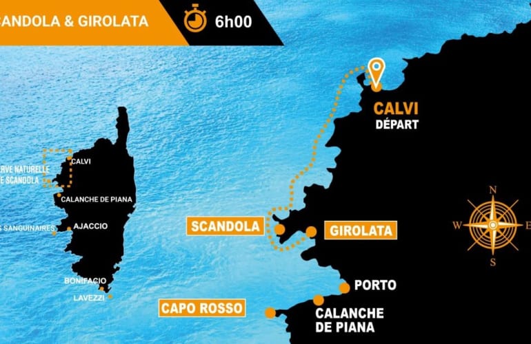 Boat Trip to Girolata and the Scandola Nature Reserve from Calvi