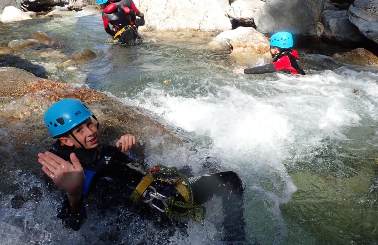 Eaux-Rousses-Schlucht in La Léchère bei Méribel