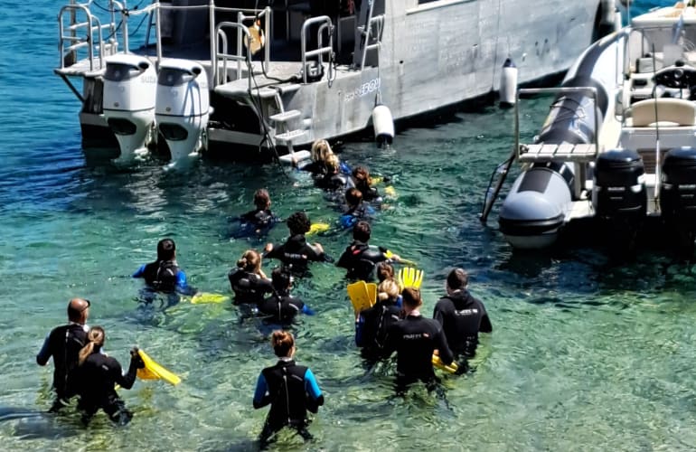 First Scuba Dive in Ajaccio