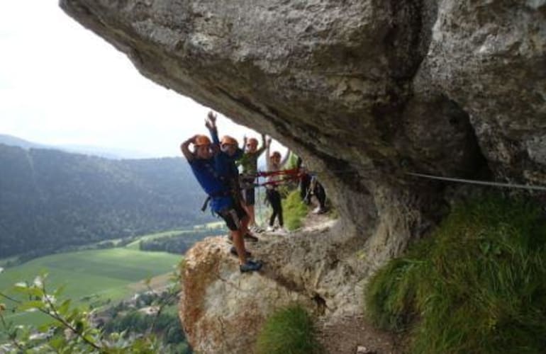 Via Ferratas dans le Doubs, autour de Besançon