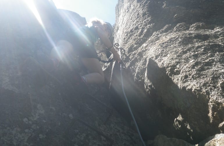 Via ferrata de Truyère dans l'Aubrac