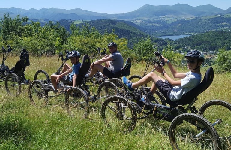 Quad Bike on the Chaîne des Puys d'Auvergne, Clermont-Ferrand