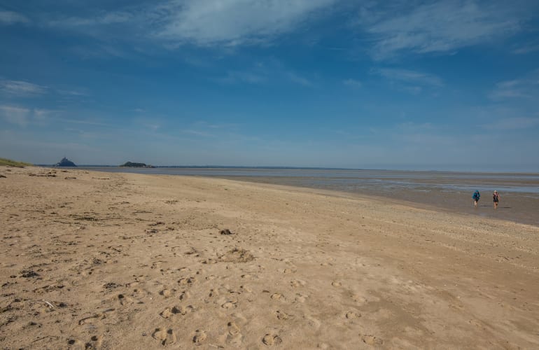 Geführter Spaziergang in der Bucht von Mont-Saint-Michel