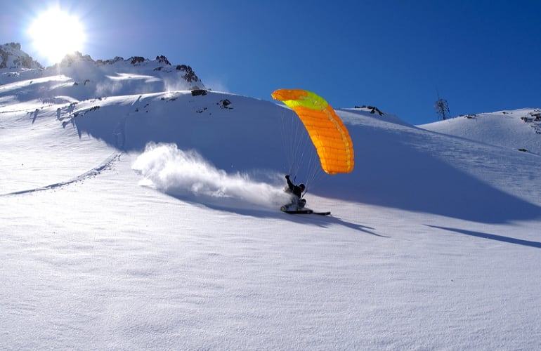 Einführungskurse im Speedreiten in Morzine, Portes du Soleil