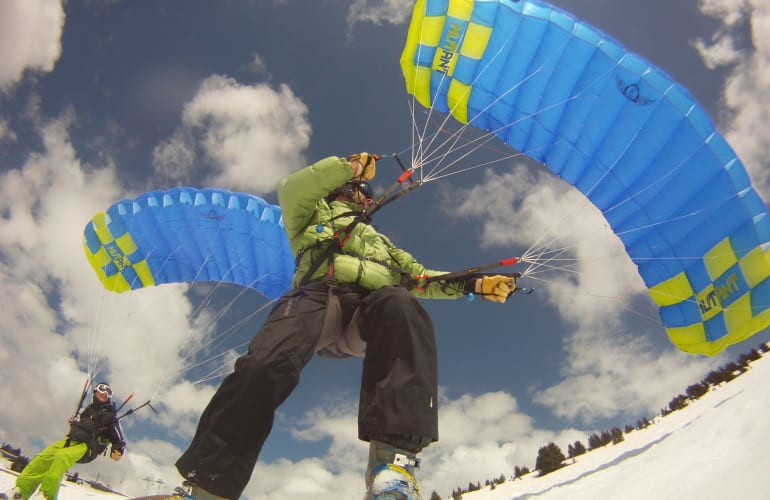 Speedriding Initiation Course in Morzine, Portes du Soleil