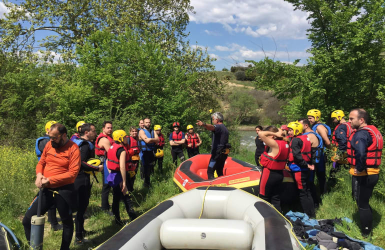 Rafting excursions in Venetikos river, Grevena