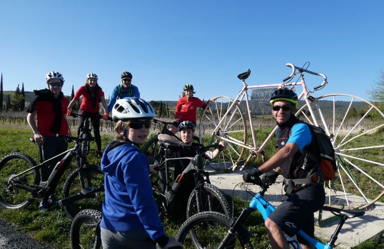 Excursion en VTT électrique dans le Minervois, près de Narbonne