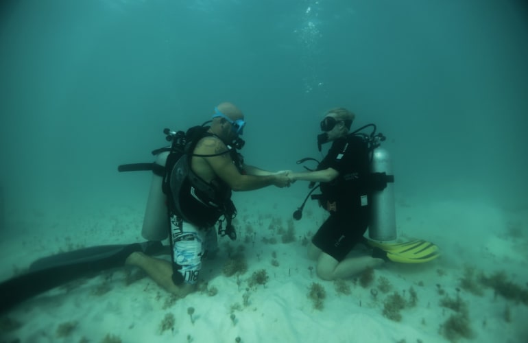 Découverte de la plongée à Saint-François, Guadeloupe