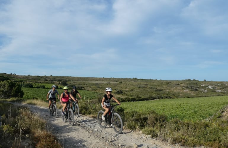 Electric Mountain Bike Tour in the Massif de la Clape from Gruissan, near Narbonne
