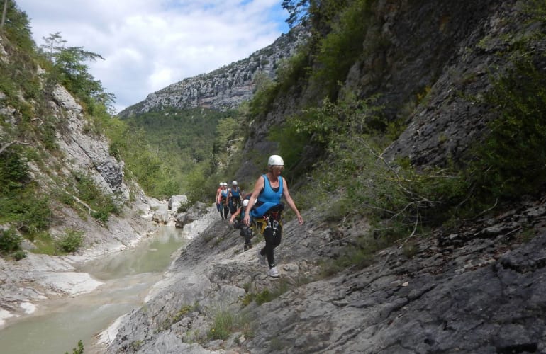 Canyon de la Clue du Riolan près de Nice