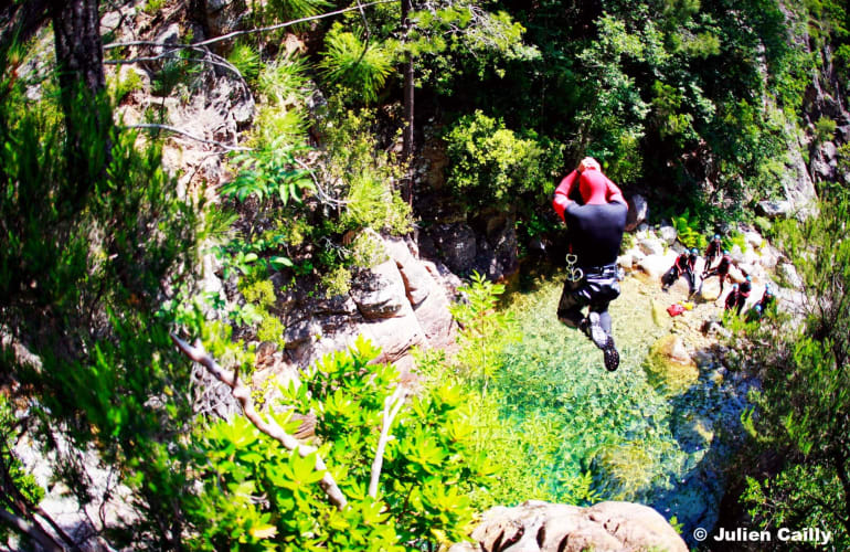 Pulischellu canyon in Bavella, near Solenzara