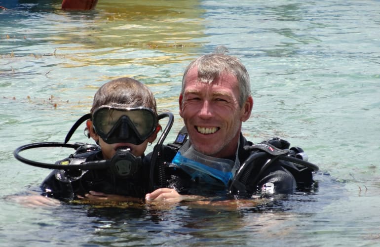 Baptême de plongée sur l'île de La Désirade, Guadeloupe