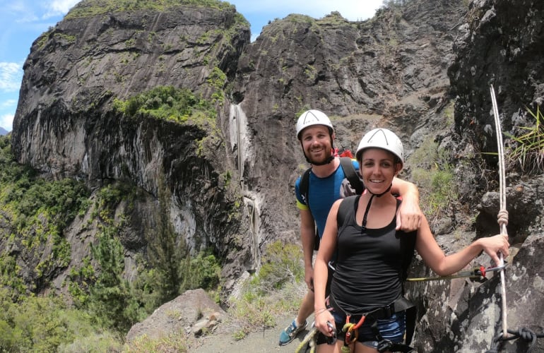 Schlucht der Fleurs Jaunes im Cirque de Cilaos, Insel La Réunion