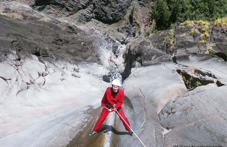 Canyon de Fleurs Jaunes au Cirque de Cilaos, La Réunion