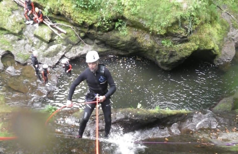Canyon d'Argence dans l'Aubrac